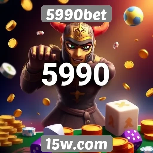 Variedade de jogos disponíveis na 5990bet